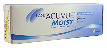 1 Day ACUVUE MOIST for Astigmatism (30 lentilles)