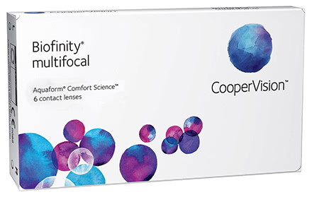 Biofinity Multifocal (6 lentilles)