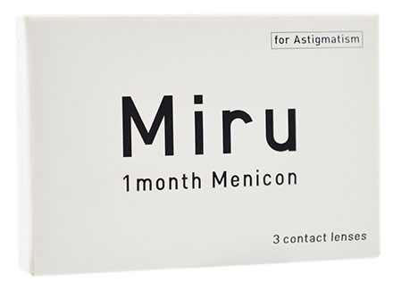 Miru 1month for Astigmatism (3 lentilles)